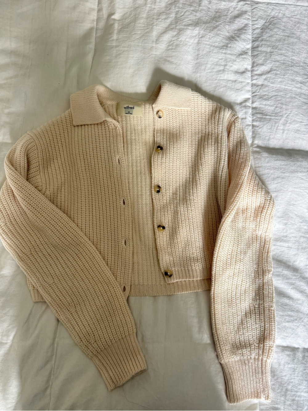 Aritzia Wilfred Knit Cardigan